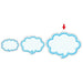 Stempelkaart Hawk 16-4193 ballonformaat blauw