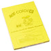 Lintec Colored Drawing Paper 8 Cut 100 Sheets NC319-8 Lemon