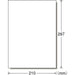 A-One Label Stickers Thick Uncut 18 sheets 28412 (10 sets)