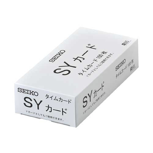 Seiko time cards CA-SY 100 sheets