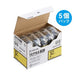 King Jim PRO tapes SC12Y-5P geel op zwart 12 mm 5 stuks