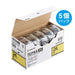 King Jim Tepra PRO Tape SC24Y-5P Yellow with black letters 24mm 5 pieces 4971660763429