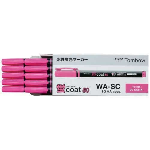 トンボ鉛筆 蛍コート８０ WA-SC90 桃 10本 2147345060257