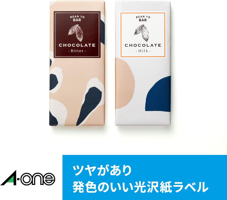 エーワン おなまえシール 光沢紙 14面 12枚 29383（10セット）