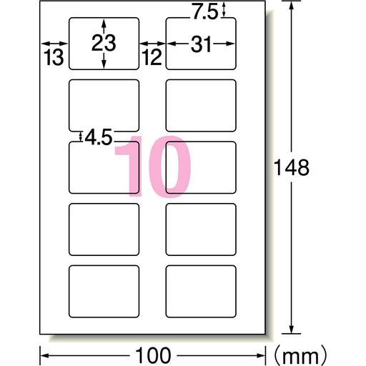 A-one fotosticker hoge kwaliteit MEDIU 29662 (10 sets)