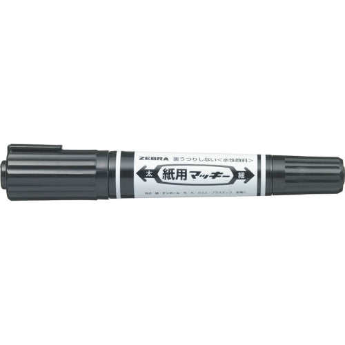 ゼブラ 紙用マッキー 太字＋細字 WYT5-BK 黒 4901681522118