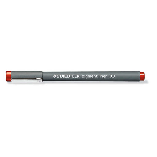 Staedtler Japon Pigment Liner 0.3MM Rouge 30803-2 4007817036440 (10 jeux)