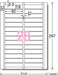 A-One Label Sticker kan bruges med printer, kan pilles rent af, 28 sider, 10 ark 31178 (sæt med 10)