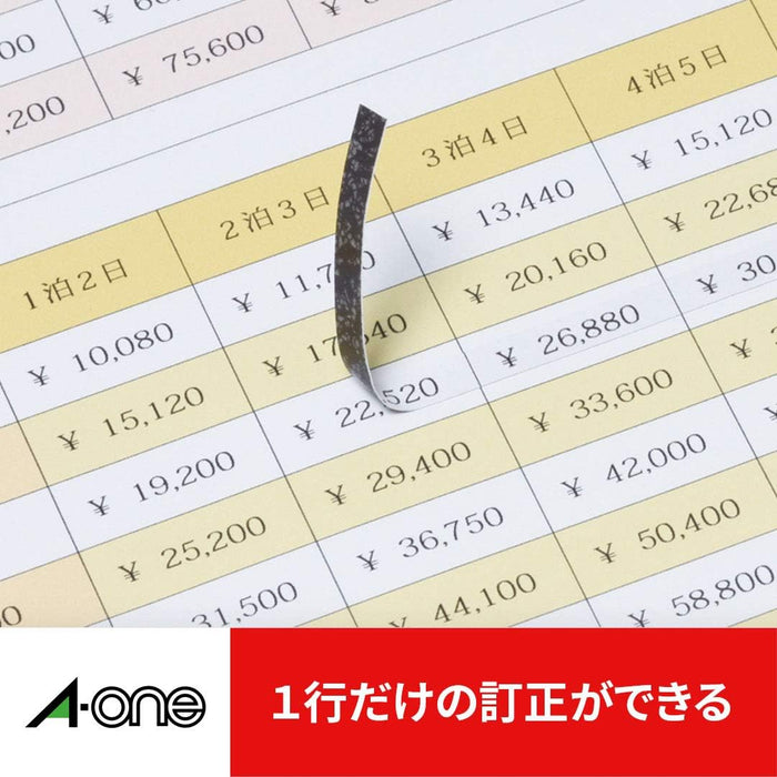エーワン ラベルシール プリンタ兼用 透かしても読めない修正 70面 12枚 31675（10セット）