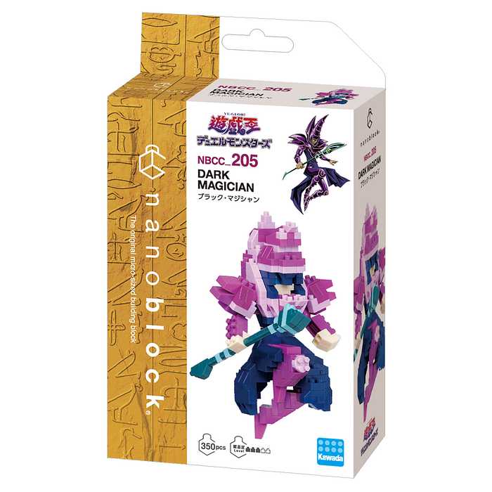 Kawada NBCC_205 Nanoblok Yu-Gi-Oh! Duel Monsters Zwarte Magiër 4972825226704