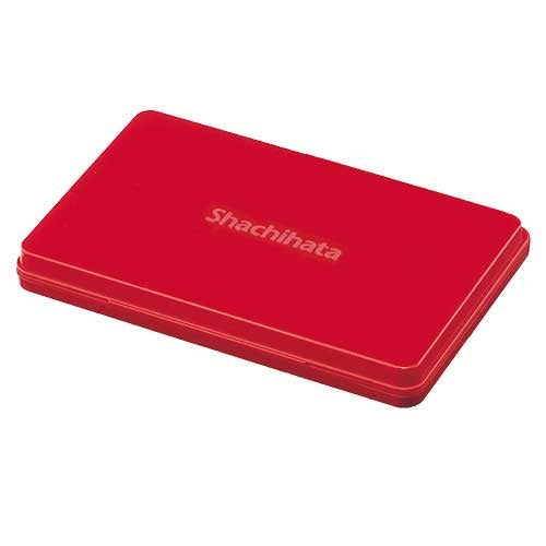 Pad Setem Shachihata HGN-4-R Merah Lebih Besar 4974052579028