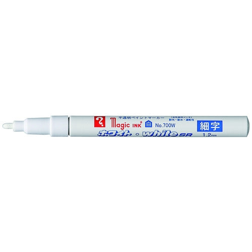 寺西化学工業 マジックホワイト M700W 細字 4902071507043