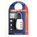 ABUS 可変式符号錠 30mm 155-30 4936053102513