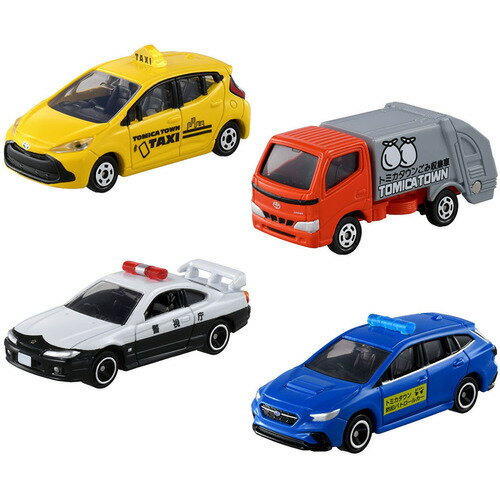 タカラトミー 集まれ！トミカタウンではたらく車セット 4904810991342