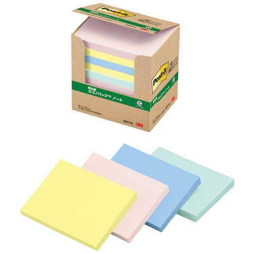 スリーエムジャパン Post-it エコノパック 6571-K 混色 4547452939435