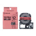 It is lindera 12mm in King Jim PRO tape mat SB12R red