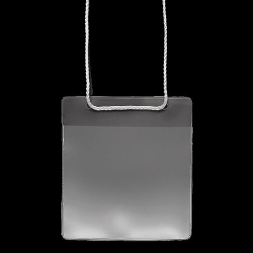 Porta nome da appendere quadrato 50 pezzi B235J-50 per l'evento join tex
