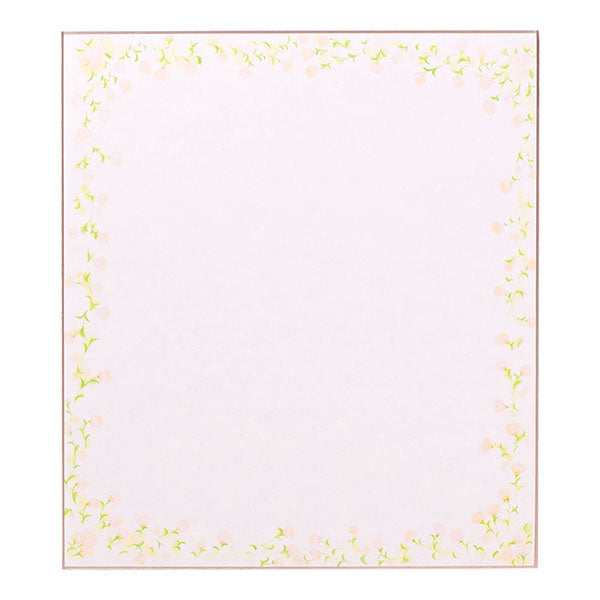 Midori/33122006_กระดาษสีลายดอกไม้เล็กสีชมพู/4902805331227