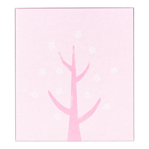 Midori color colored paper with stickers cherry blossom design fill 4902805331562 (10 sets)