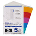 Maruman Laminated Tab Index A4S LT4205F