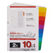 Maruman laminating tab index A4S LT4210F