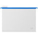 Tien stuks positieve PP-hangermap PHF-B4 blauw