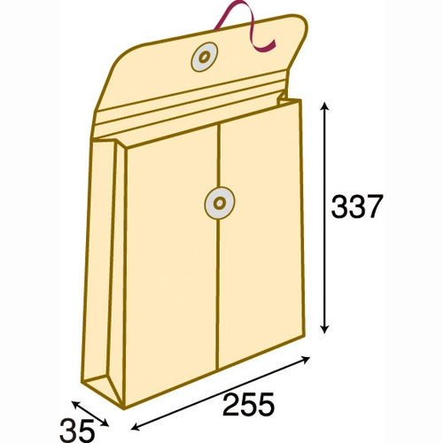Borsa portaoggetti Jointex [contiene carta usata] quadrata 2 250 fogli P603J-K2-250
