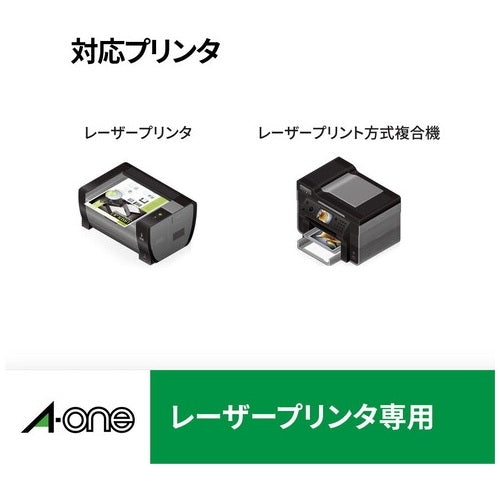エーワン レーザーラベル31584透明タイプA4 65面10枚 4906186315845