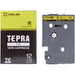 È Lindera 12mm in nastro King Jim Tepra TR TC12Y giallo