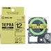 Het is Lindera 12 mm in King Jim Tepra PRO tape SK12Y fluorescentie geel