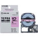 È Lindera 12mm in nastro King Jim Tepra PRO SC12V viola