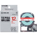 Het is rubriek 12 mm in King Jim Tepra PRO tape SS12R wit