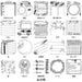 35393006 OS スタンプ 浸透印 ヤギ 35393 デザインフィル 4902805353939（2セット）