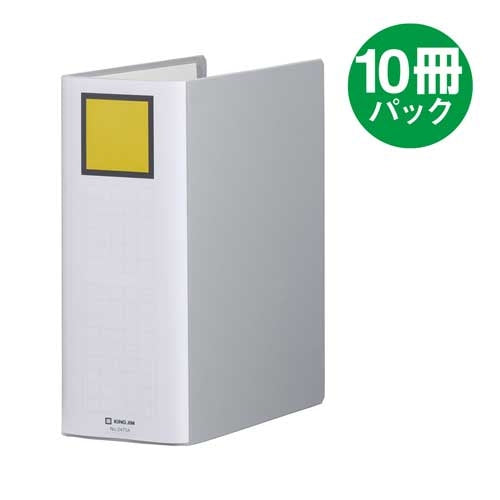 キングジム Sドッチ脱着イージー2470A A4S 100mm灰10冊 2147345068024