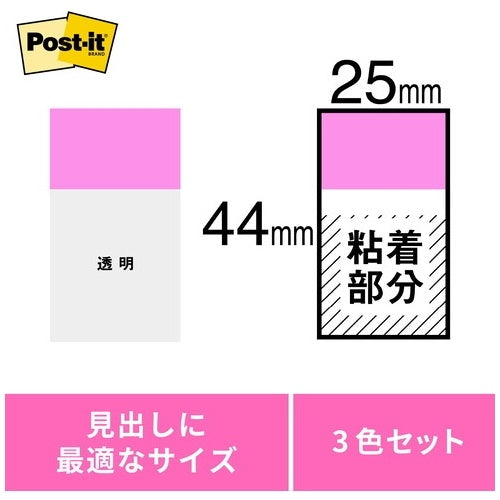 Isi semula bendera 3M Japan Post-it 6801RN-K biasa