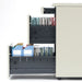 PLUS（プラス）オフィス家具 脇机3段 RJ-047A-A3 エルグレー 引出A　