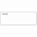 Smart Value White plain label strong adhesive 18 x 50 (120 pieces * 5) B558J-5