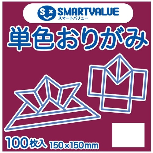 Smart Value Single Color Origami Rose 100 Sheets B260J-27