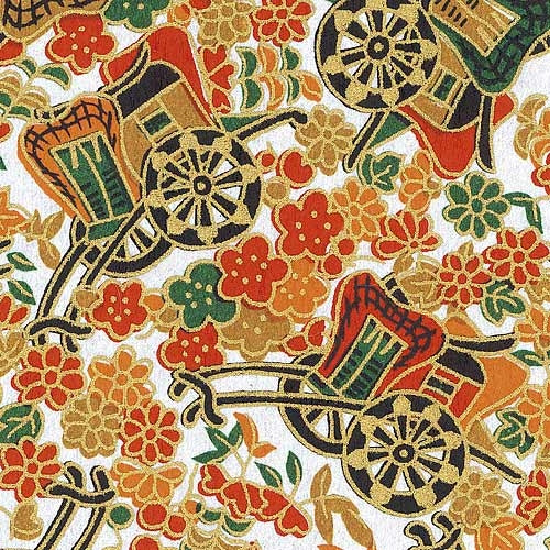 Smart Value Washi Chiyogami 10 pezzi di modello rosso B400J-2R