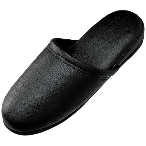 スマートバリュー スリッパ10足組 ブラック N117J-BK 4547345028901