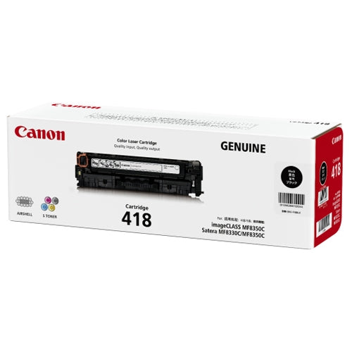 Cartuccia toner Canon CRG-418BLK nero