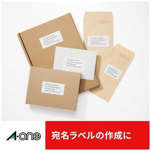 エーワン OAラベルA4 21面 22シート 72421 4906186724210