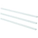 Magex 3 barre magnetiche sottili MSLB-220-3P-W bianche