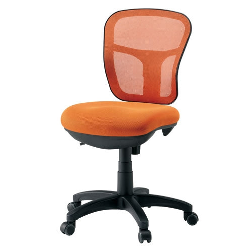 PLUS（プラス）オフィス家具 事務イス CF-2M OR オレンジ　4942646060634