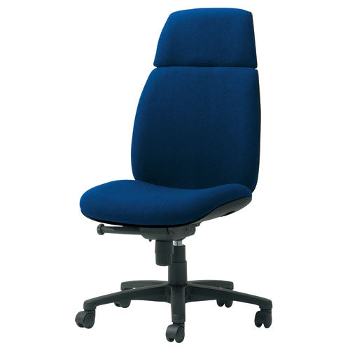 PLUS（プラス）オフィス家具 事務イスU KC-UC62SLJ-N ハイバック肘無 BL　4550537143085