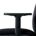 PLUS（プラス）オフィス家具 事務イスU KD-UC61SLJ-N ローバック肘付 BK　