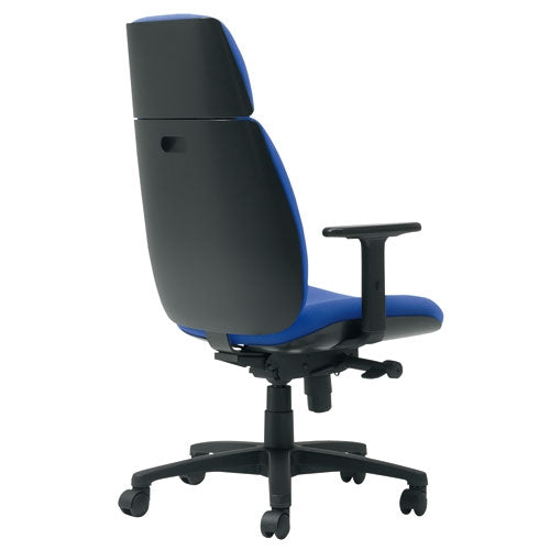 PLUS（プラス）オフィス家具 事務イスU KD-UC63SLJ-N ハイバック肘付 LB　4534889424061