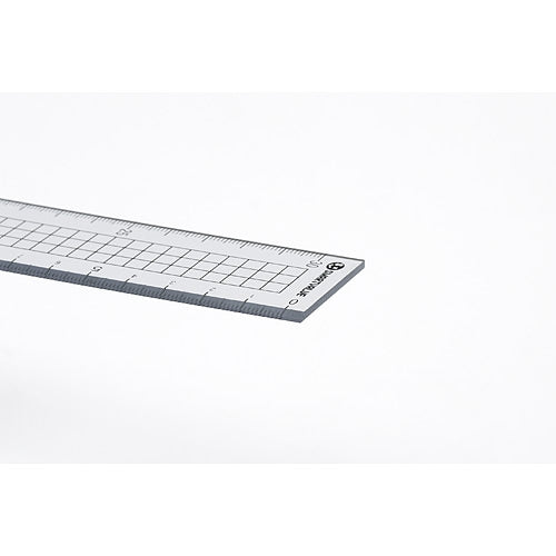 スマートバリュー 再生PET直定規15cm B331J 4547345031222