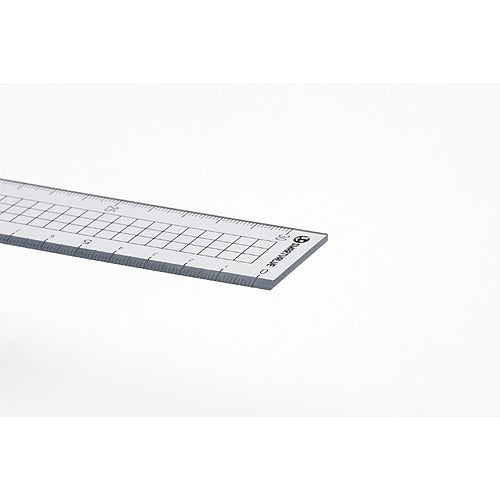 スマートバリュー 再生PET直定規18cm B332J 4547345031239