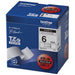 Nastro con lettere Brother TZe-211V Bianco con lettere nere 6 mm 5 pezzi 4977766701822